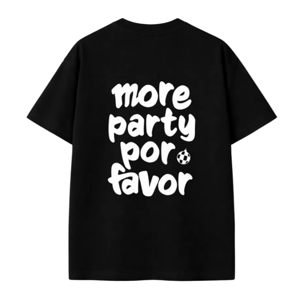 T-SHIRT MORE PARTY