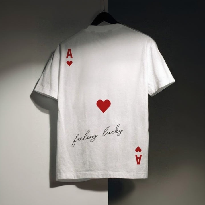 T-shirt Feeling lucky