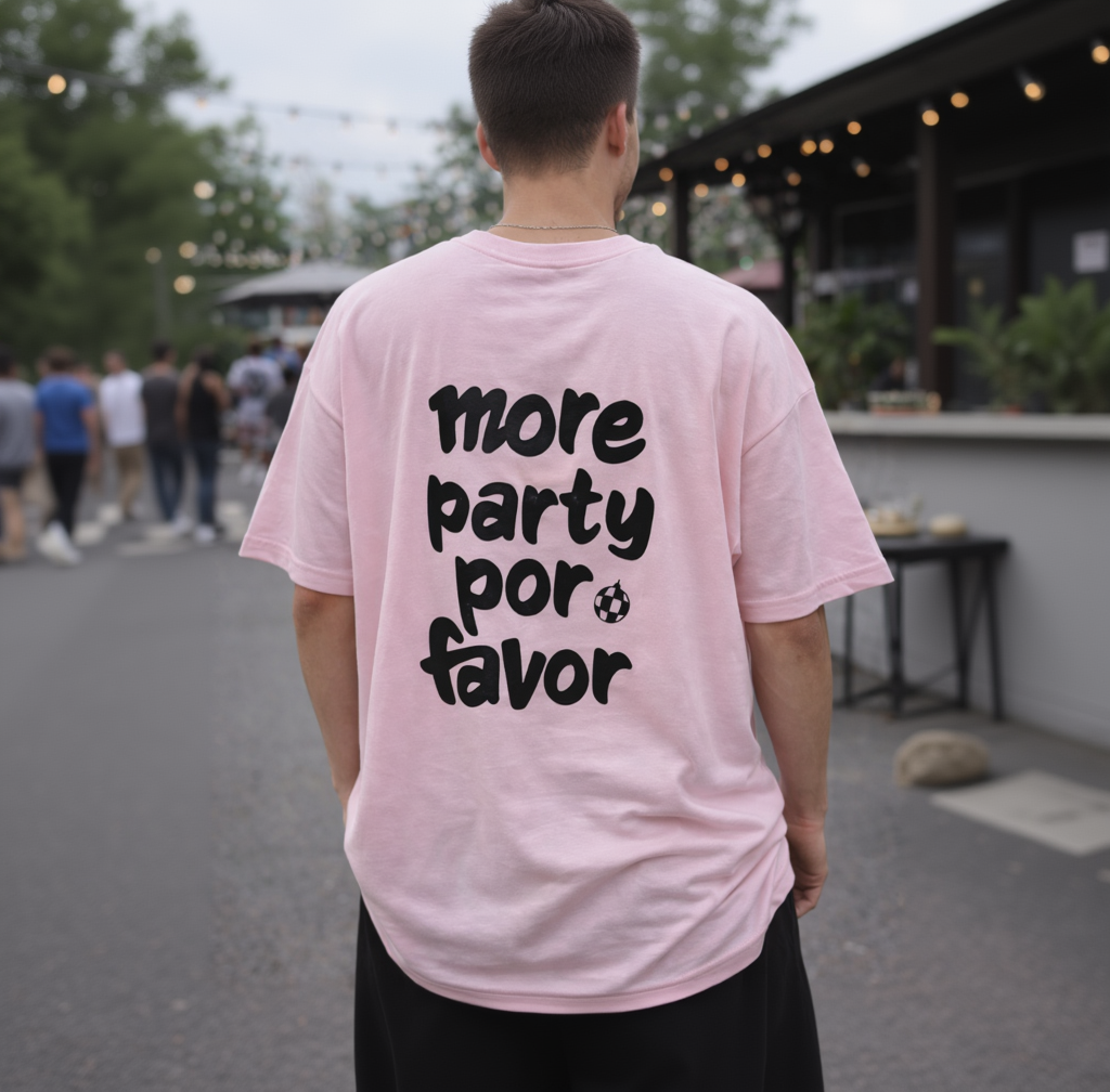 T-SHIRT MORE PARTY