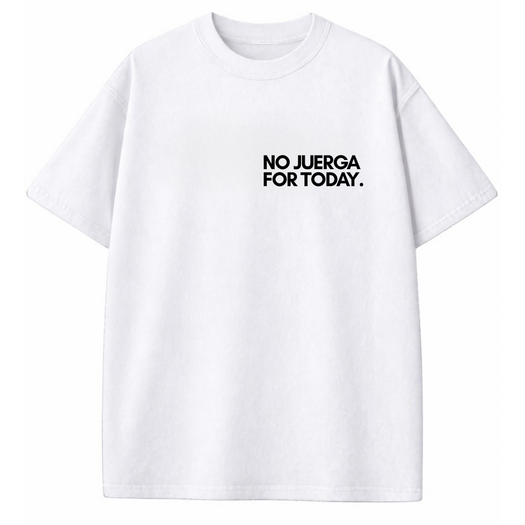 T-shirt PAS DE FÊTE POUR AUJOURD'HUI